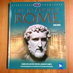 Life in Ancient Rome Kingfisher Knowledge History Hardcover Book Homeschool